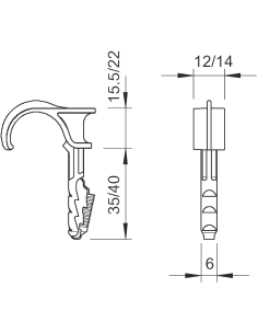 OBO TIPL za 1 KABL 16-23mm 2