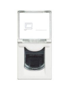 Classia priključnica RJ45 UTP cat5e bela