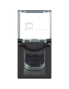 Classia priključnica RJ45 UTP cat6A crna