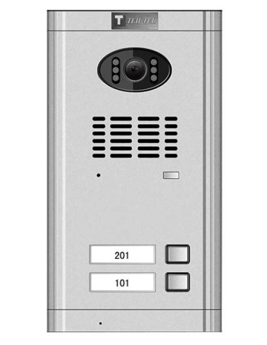 Tastaura sa kolor kamerom i 2 tastera CM-02NE-2-KOLOR SILVER